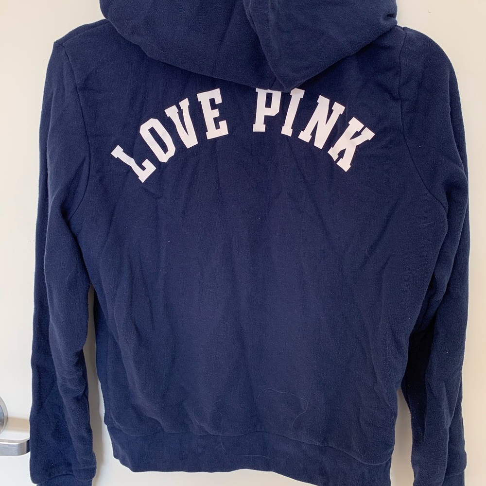 Pink Hoodie Blue size S